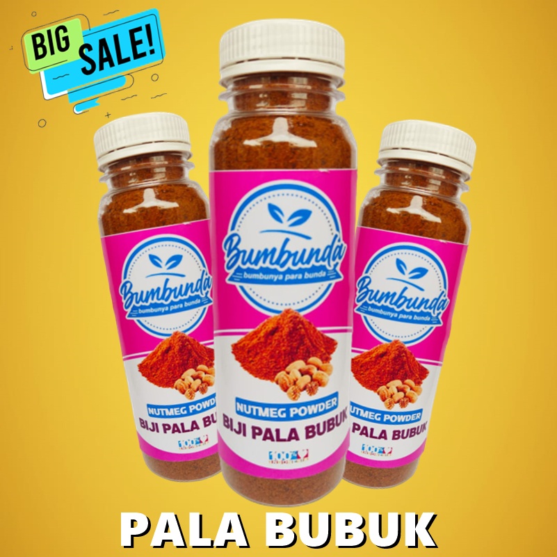 

PALA BUBUK NUTMEG POWDER BUMBU MASAK DAPUR BUMBUNDA