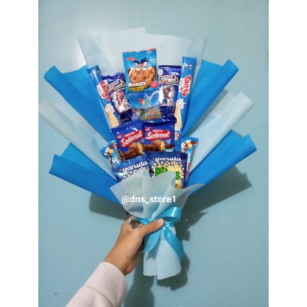 

New!!! Bucket Snack Serba Biru (plus packing)