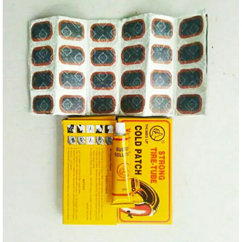 Karet tambal cold Patch L 24 - M 48