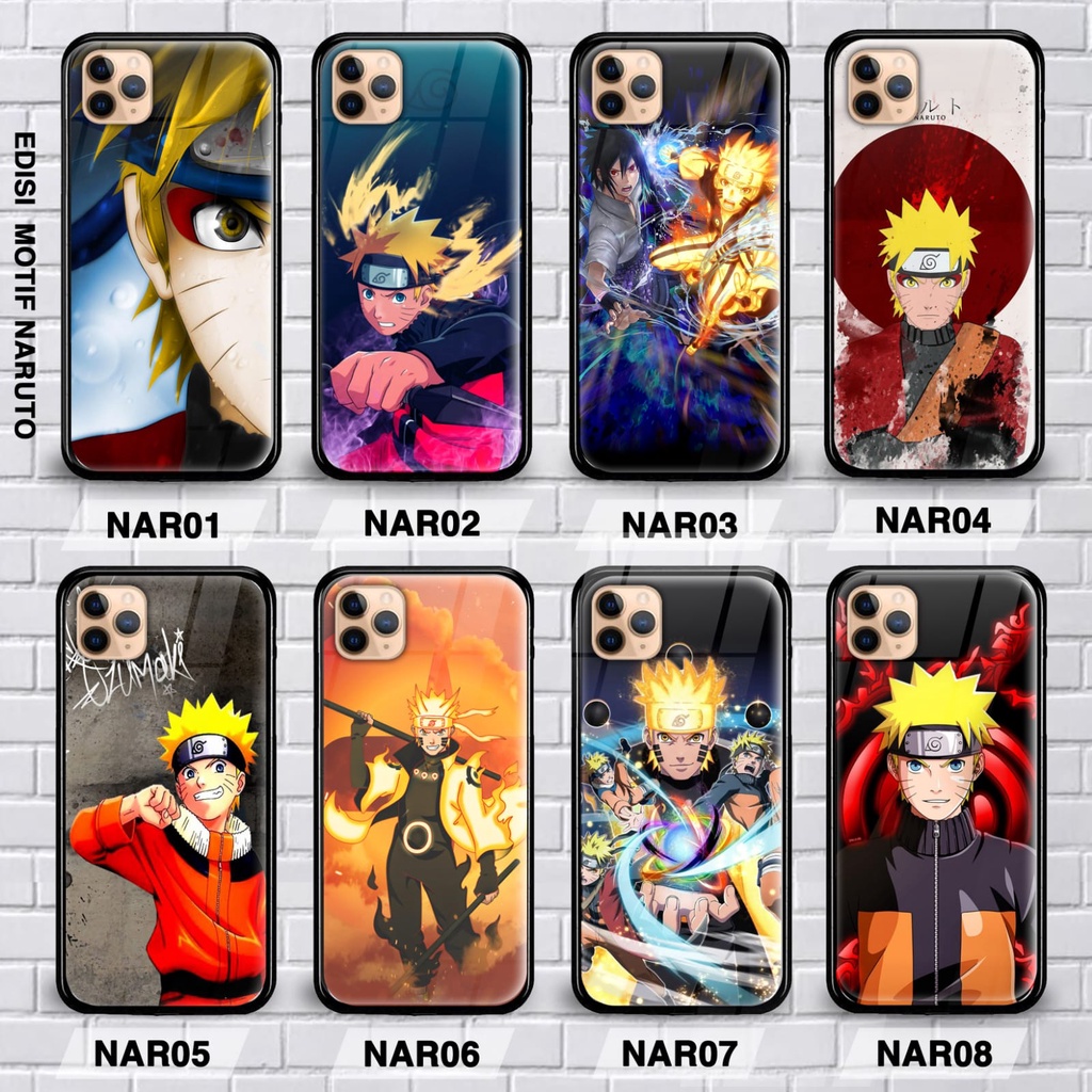 naruto glass case realme 8 4g realme 8 pro realme 8 5g realme c20 c21 c25 c25s custom case