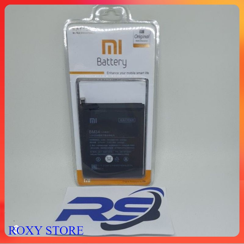 Battery Baterai Batre Xiaomi Mi Note Pro BM34 Original