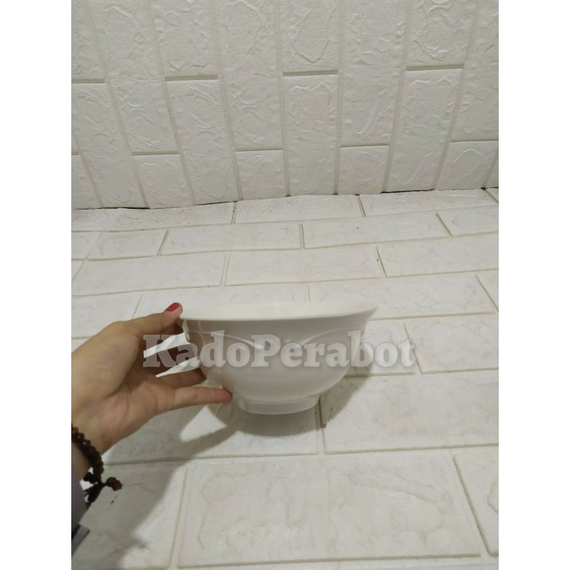 mangkok klasik 6.5 - klasik bowl - mangkok putih - mangkok sup putih