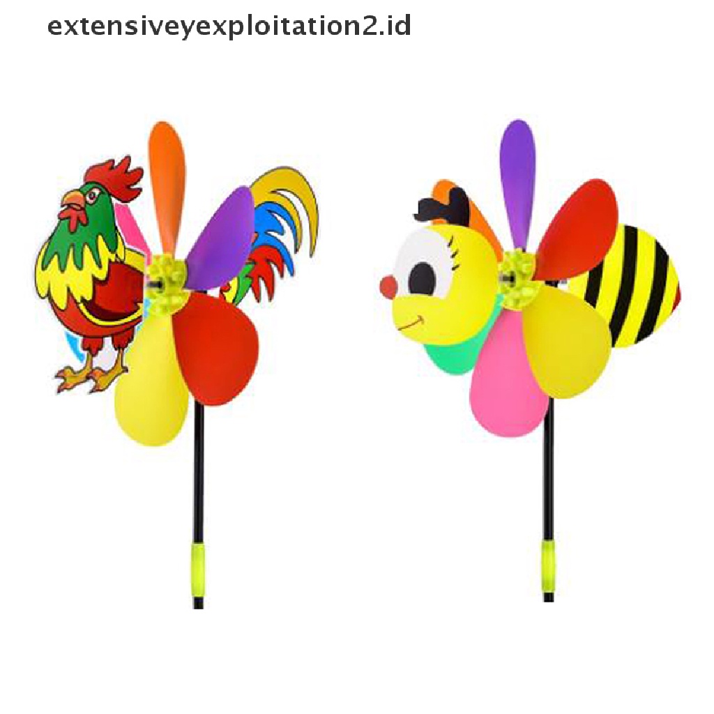 (Hotter1) Kincir Angin Warna Warni 21inch Windmill Kids