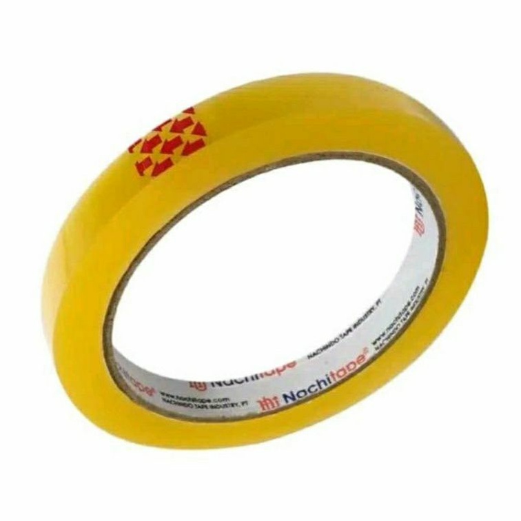 

Isolasi Solasi Tape Nachi 12 MM X 72 Yard