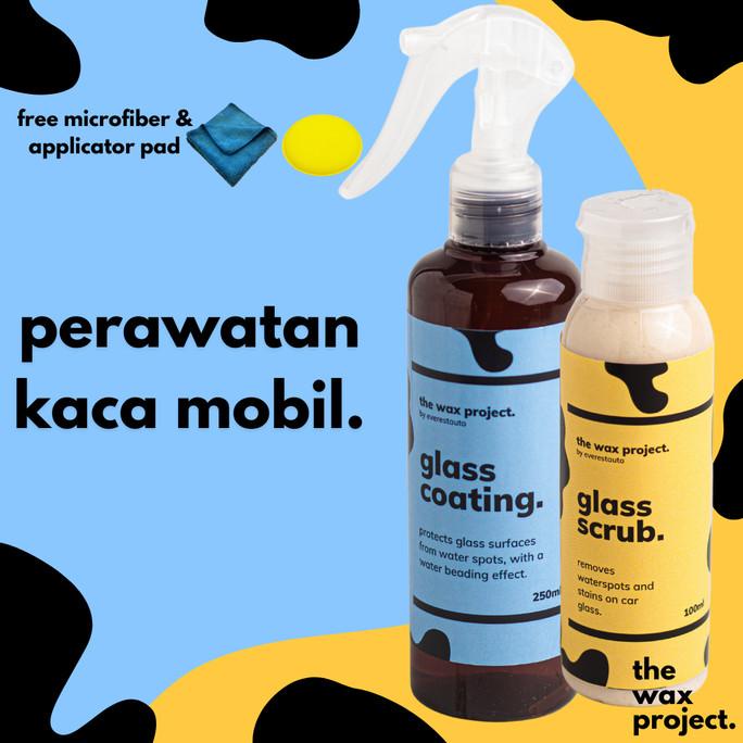 Paket Perawatan Kaca Mobil Pembersih Jamur Kaca Mobil & Coating Kaca