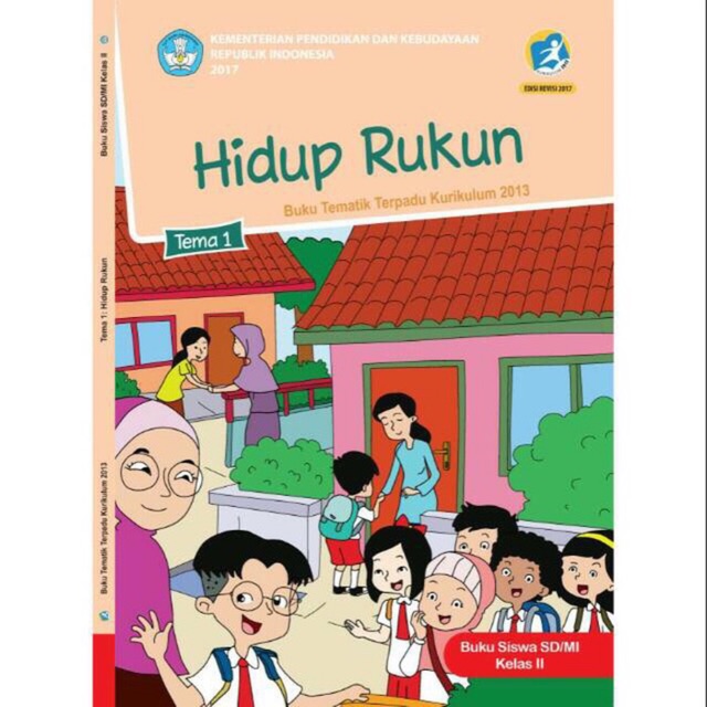 Tematik kelas 2  Tema 1- Hidup Rukun