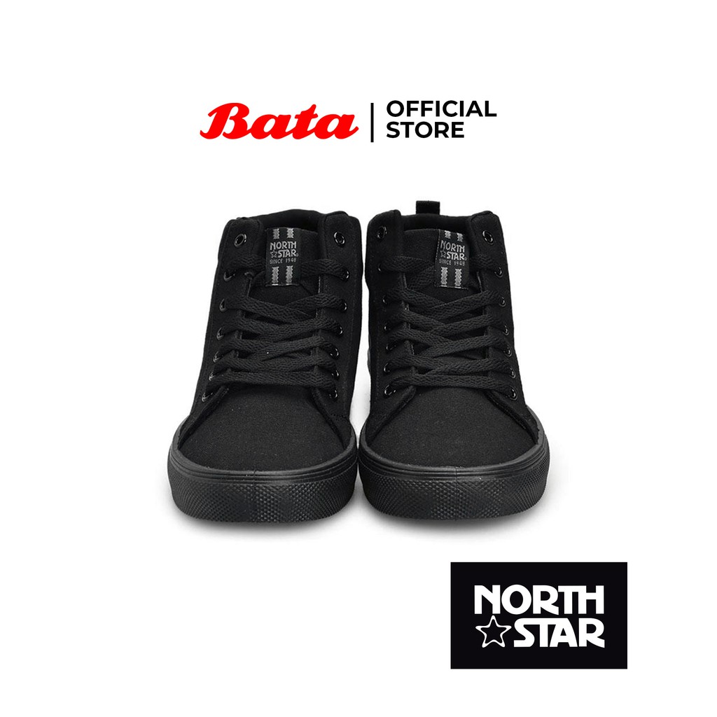 North Star Sepatu Sekolah Anak Vamper Full Black - 4096683