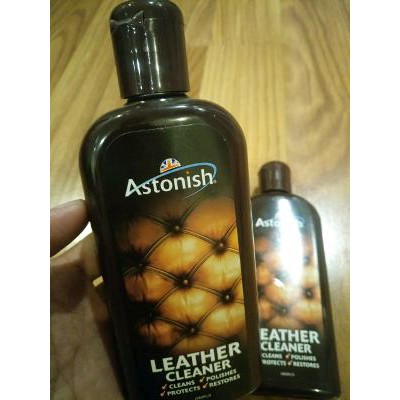 Jual astonish leather cleaner Pembersih kulit tas sepatu jaket dll Limited
