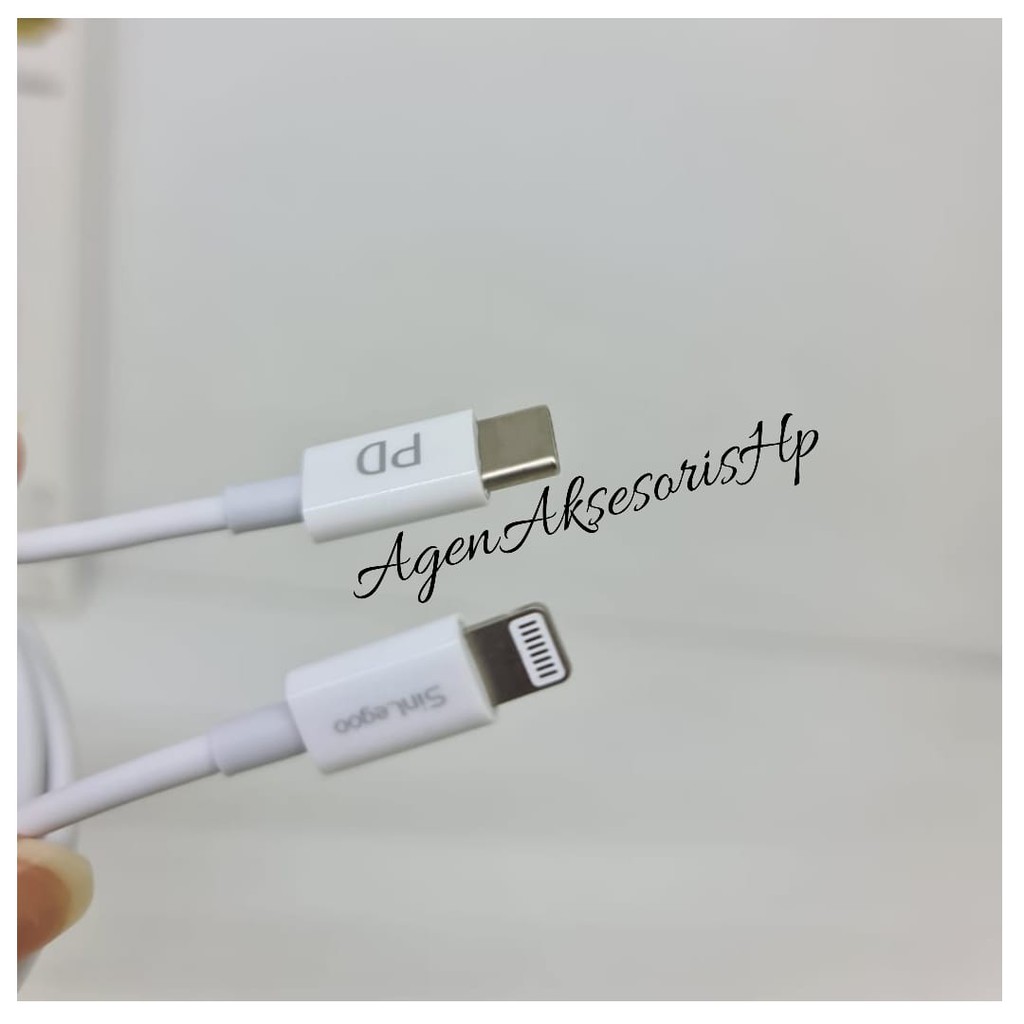 SinLegoo UC-02 PD USB Cable Type C to Lightning Fast Charging 1M GARANSI 1 TAHUN