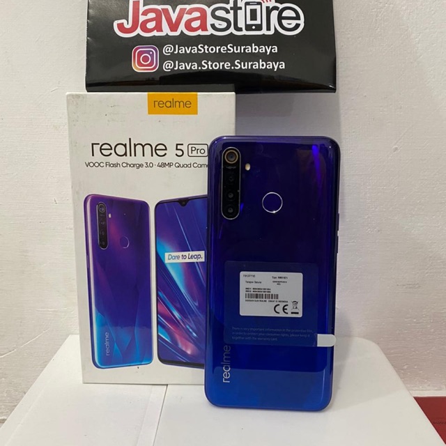 REALME 5 PRO RAM 4GB INTERNAL 128GB SECOND GARANSI RESMI