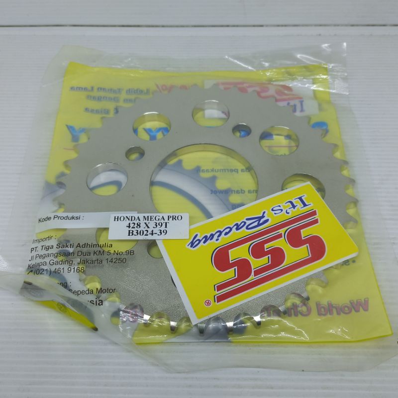 Gear Belakang SSS Megapro 428
