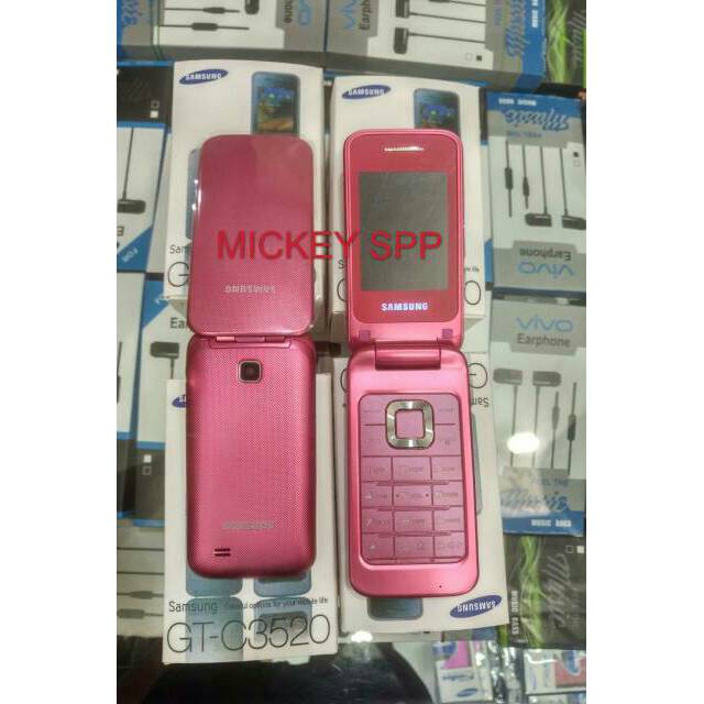 HP SAMSUNG LIPAT HP SAMSUNG C3520 HANDPHONE SAMSUNG C3520 GT-C3520