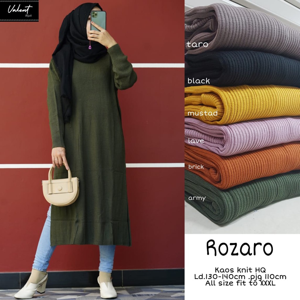 TUNIK RAJUT / TUNIK WANITA REMAJA KEKINIAN TERBARU / BAJU TUNIK PANJANG RAJUT