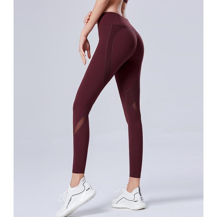 Celana Legging Olahraga Wanita Model Jaring Wsm 208