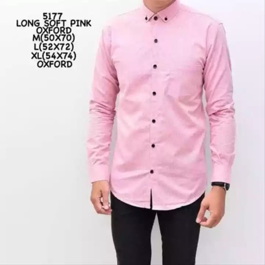 Kemeja Polos Pria Lengan Panjang Distro Best Seller, kemeja pria lengan panjang / premium distro baju motif surfing flanel polos formal casual kasual