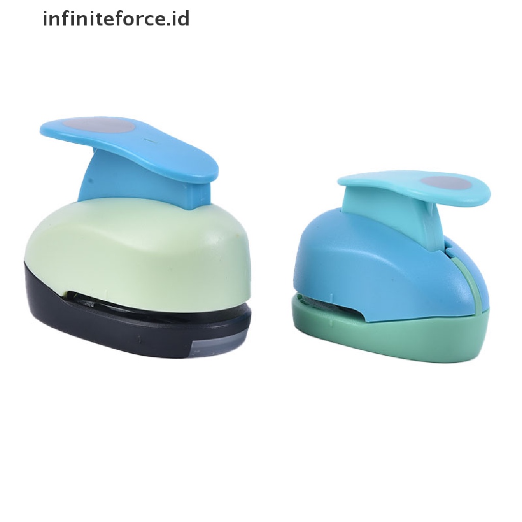 (infiniteforce.id) Alat Pembolong Kertas Bulat 9 / 16 / 25mm Untuk Scrapbook Handmade DIY