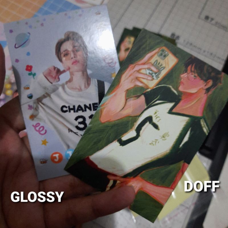 Cetak Photocard Tumpul Rounded, Photostrip, Postcard (HARGA PER SET, LEBIH MURAH, BISA BOLAK BALIK)