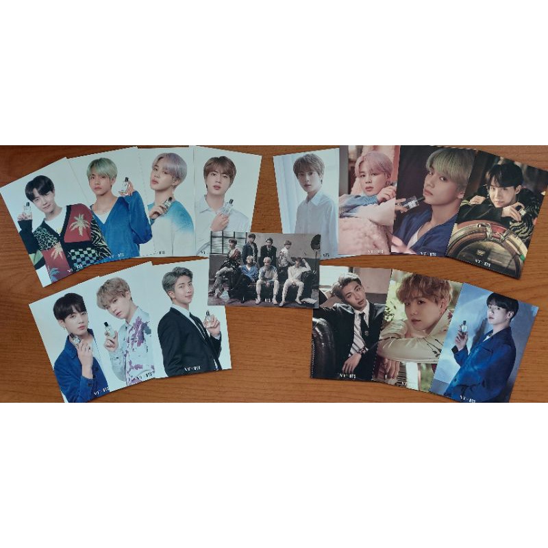 photocard original BTS x VT cosmetic