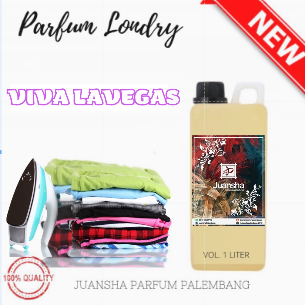 PARFUM LAUNDRY | VIVA LAVEGAS  | JUANSHA PARFUM PALEMBANG | 1LITER