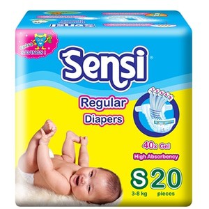 GROSIR Sensi Regular Diapers S 20