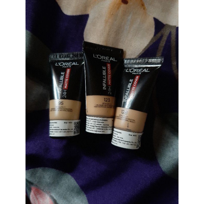 Loreal Infaliable Foundation Sample 5ml