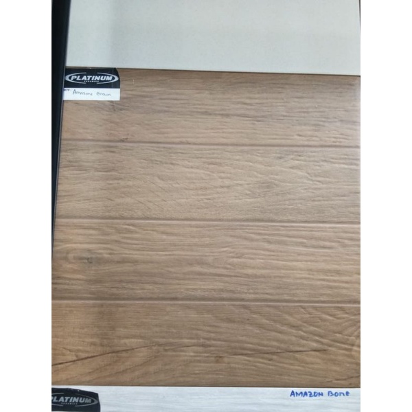 Keramik Lantai teras/garasi Platinum Amazon Brown 40x40 kw3