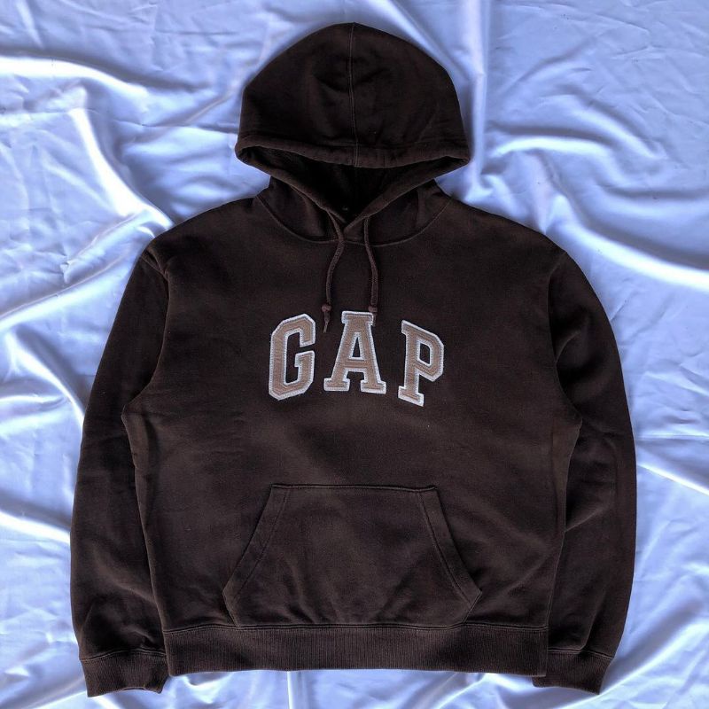 hoodie GAP coklat