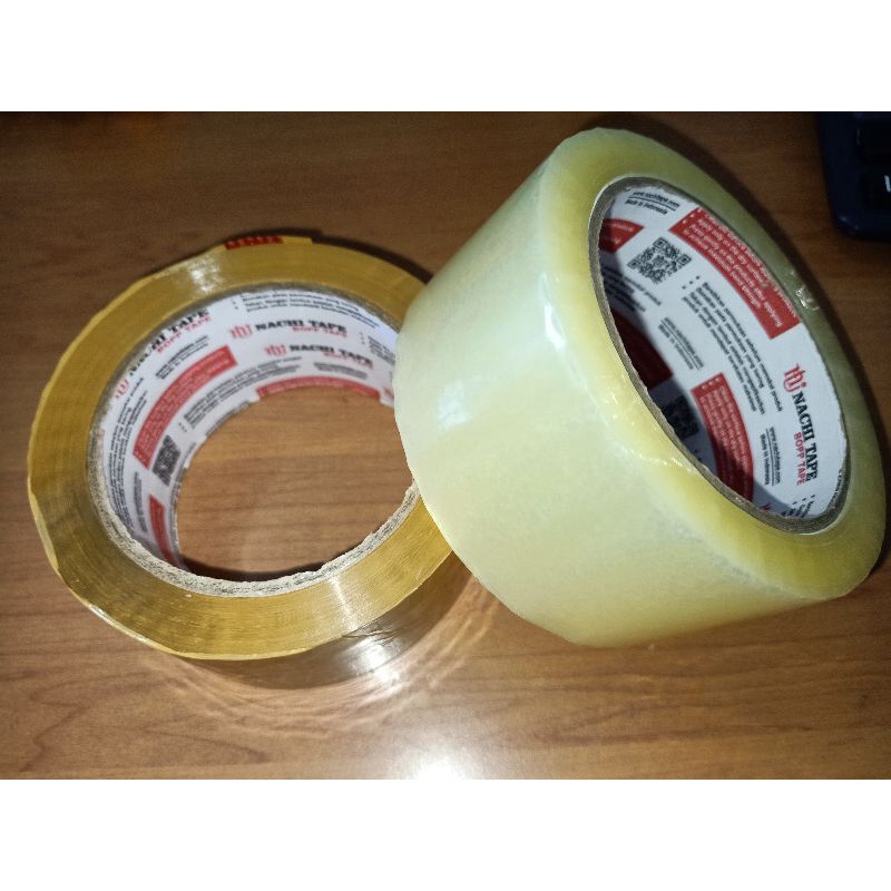 

Isolasi / Lakban coklat / Bening Nachi 2 Inch (100 yard)