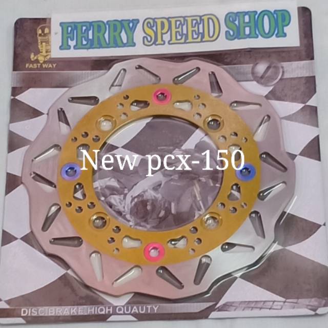 DISC DEPAN NEW PCX 150 CAKRAM DEPAN NEW PCX 150 PIRINGAN CAKRAM DEPAN STANDAR VARIASI NEW PCX 150
