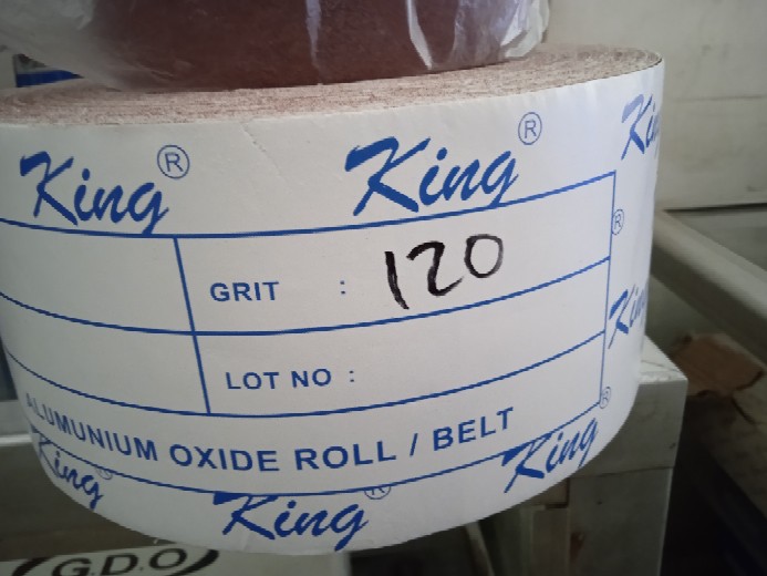 Amplas Roll Kain King Grit 120 4x50meter