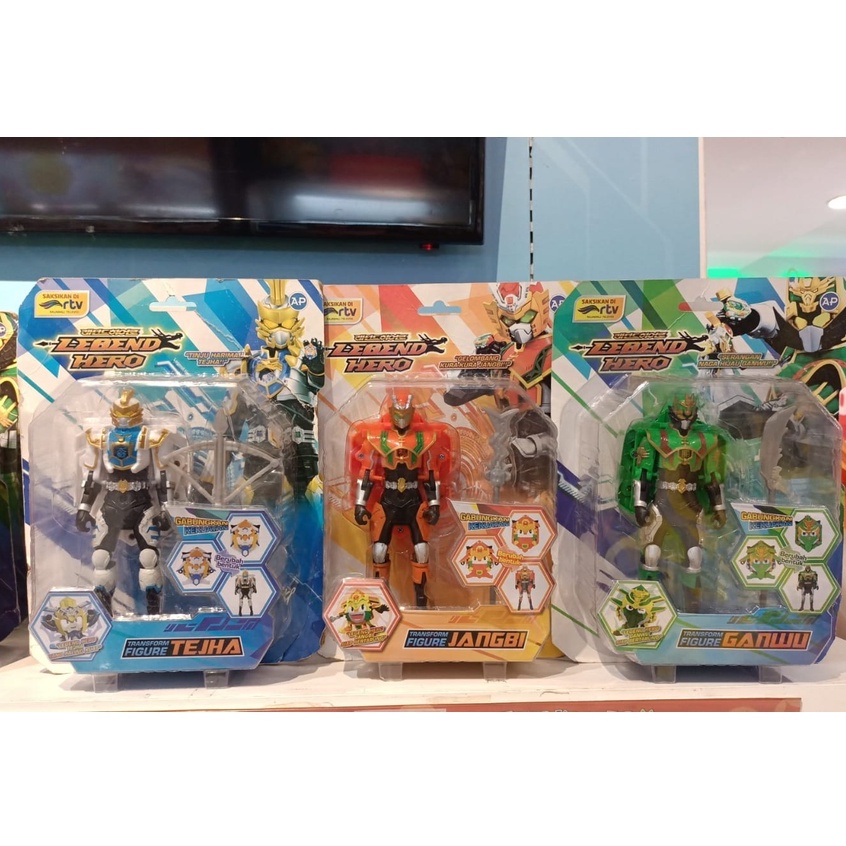 Legend hero transform figure Tejha Jangbi Ganwu