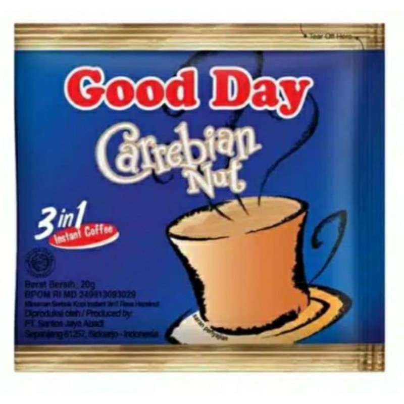 

Good Day Carrebian Nut 20gram