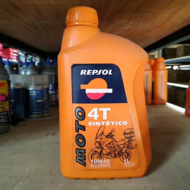 Oli Repsol Moto Sintetico 10W40 1 Ltr API SJ