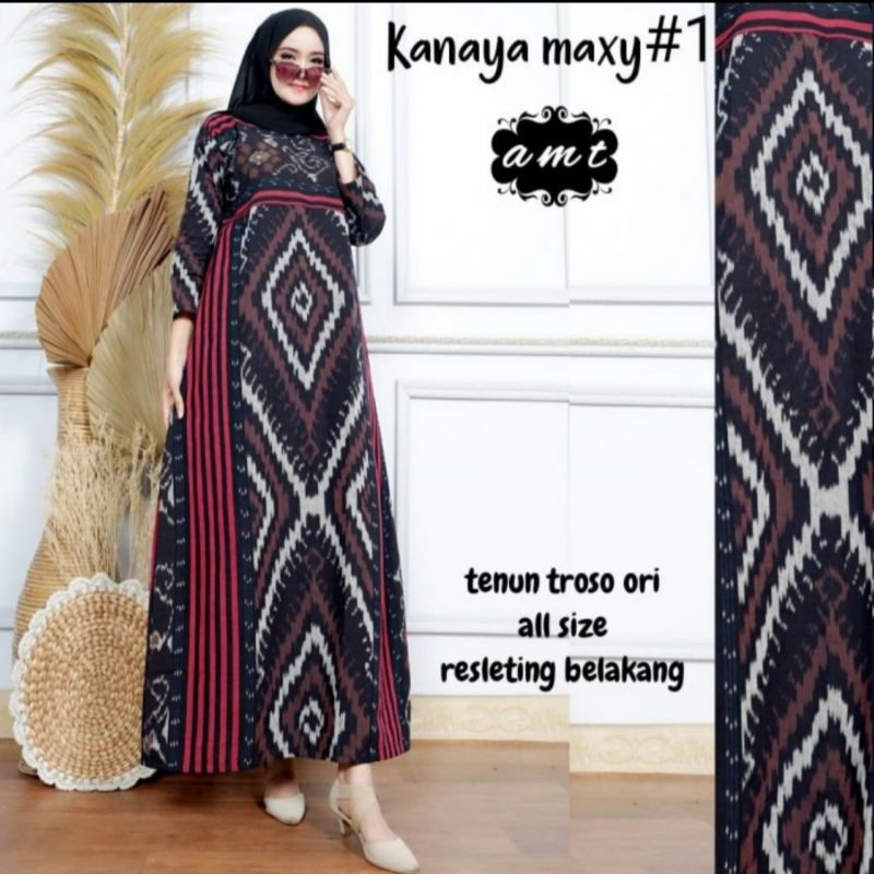 Siren Maxy/ Dress Tenun Ori