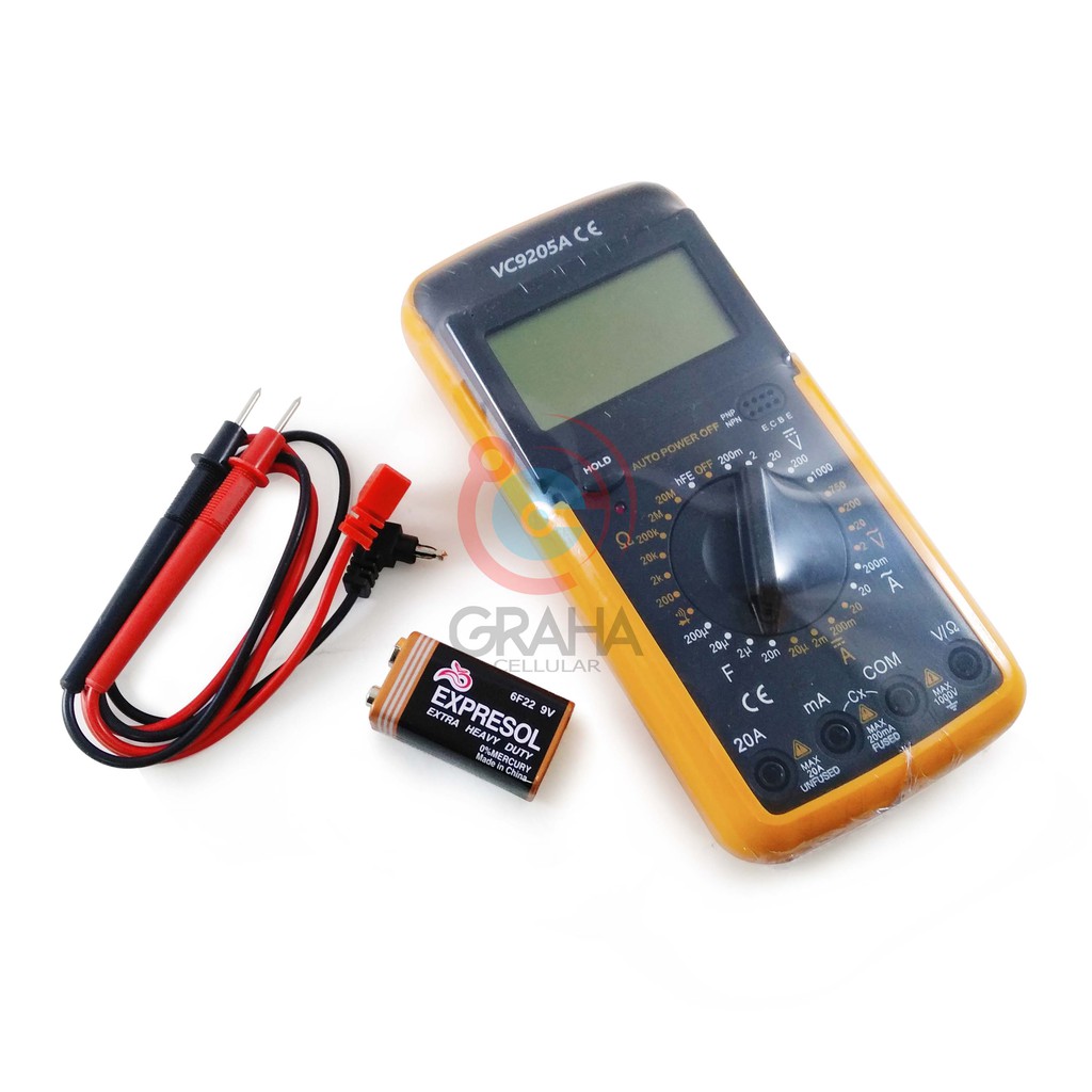 MULTITESTER DIGITAL VC-9205A