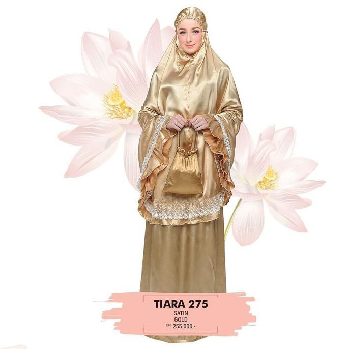 Hot Mukena Satin Renda Polos Cantik Tatuis Tiara 275 Murah