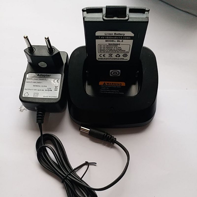 PAKETAN CHARGER ADAPTOR  BATERAI HT BAOFENG GT3TP MARKIII