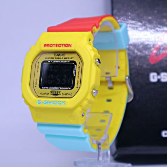 jam tangan digital rubber pria   wanita segi dw 5600 grosir karet rubber sport led korea sport 2 war