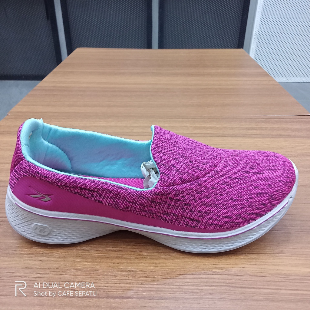 BISA COD  SEPATU CASUAL WANITA AIRWALK GRIDA PINK ORIGINAL 100% MURAH KEKINIAN KECE TERBARU