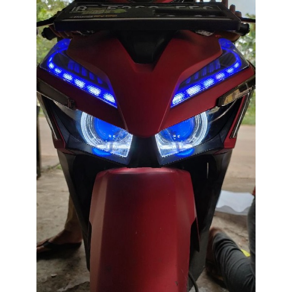 HEADLAMP VARIO 150 NEW ISI PROJIE BILED AES WST BKN JPA VAHID AESTANGEL EYE