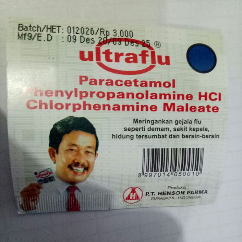 

Utraflu tablet isi 4/strip