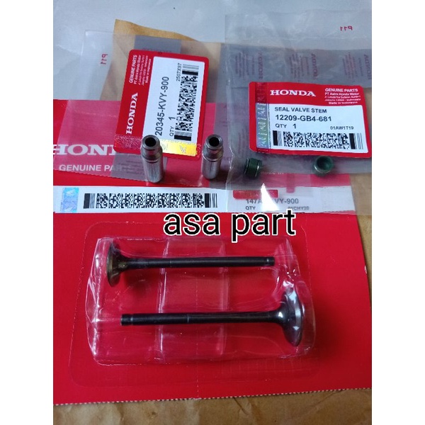 botol klep + klepset + sil klep Vario karbu beat fi