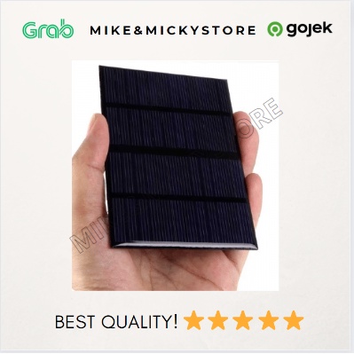Modul Solar Cell/Solar Panel Surya Mini 12V 1.5W Polycrystalline