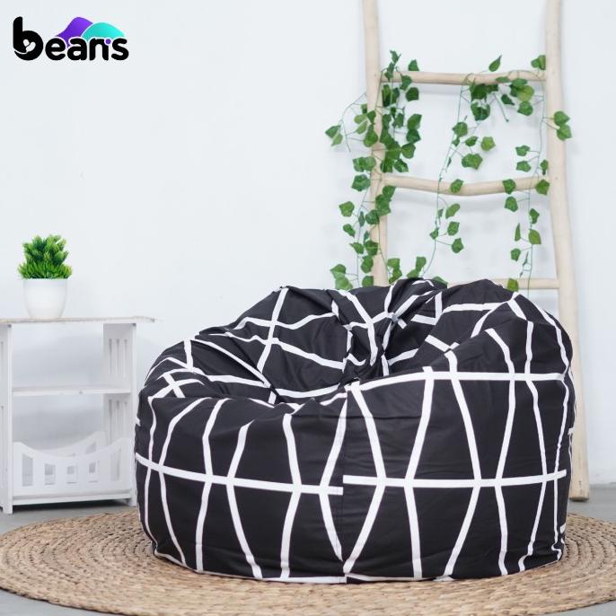 Bean Bag Oval Motif - Termasuk Isi - Bean Bag Motif - Beanbag - 03