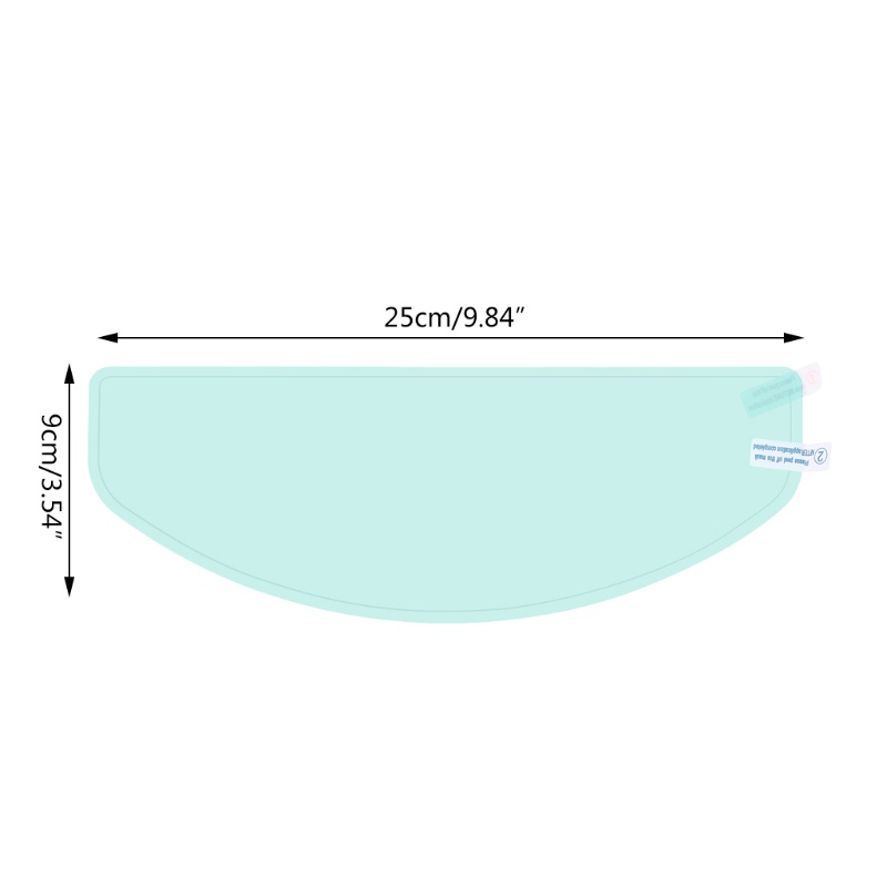 Cre Stiker Film Anti Kabut Untuk Helm Motor K3 K4 AX8 MT