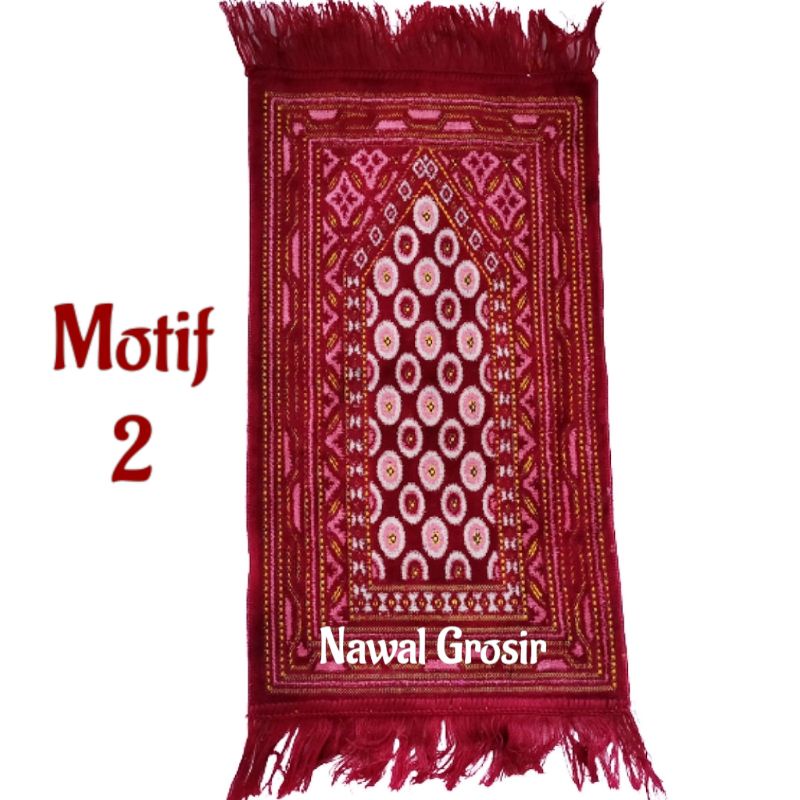 Sajadah Anak 60x35cm/ Sajadah Turki/ Sajadah Oleh Oleh Haji bisa pilih motif-2