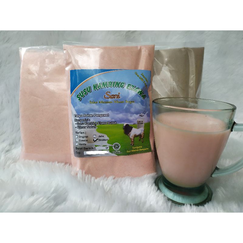 GRADE 2 1000g/1kg susu kambing etawa bubuk tidak terlalu manis