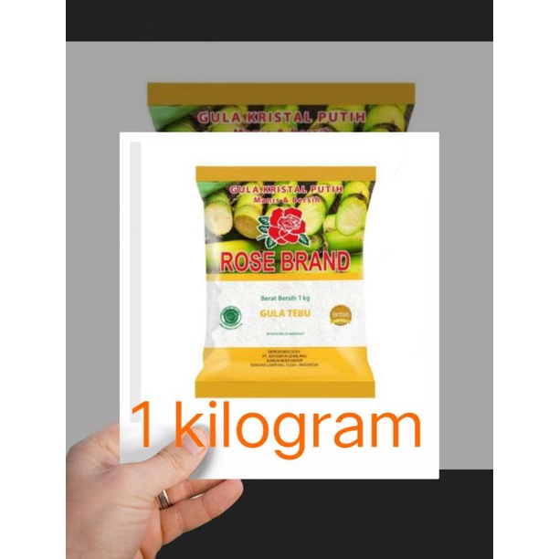 

gula pasir rose brand kuning 1kg