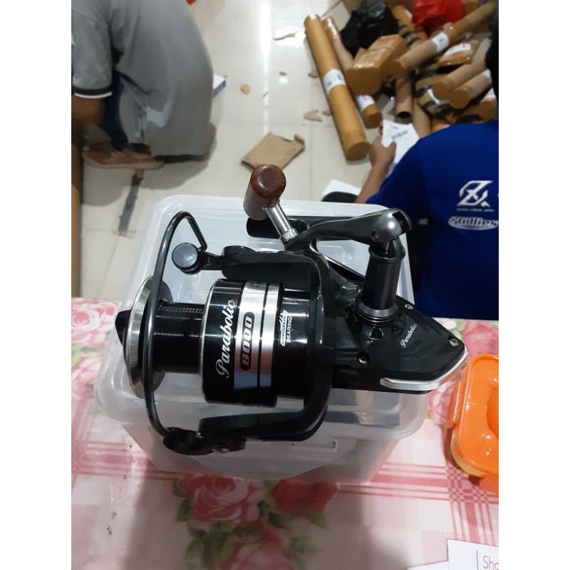 reel pancing maguro parabolic 6000 8000 reel laut