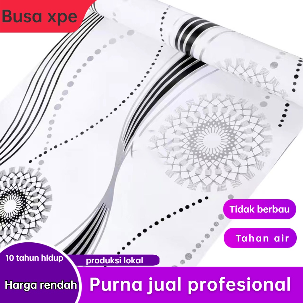 (COD) Wallpaper dinding 3d kamar tidur / Wallpaper dinding kamar tidur wallstiker Motif